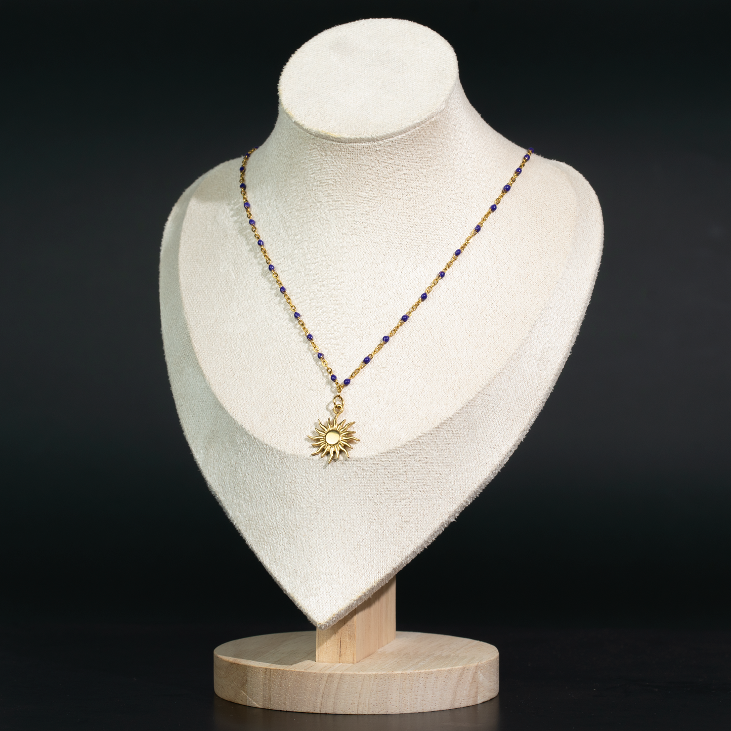 Collier Soleil doré