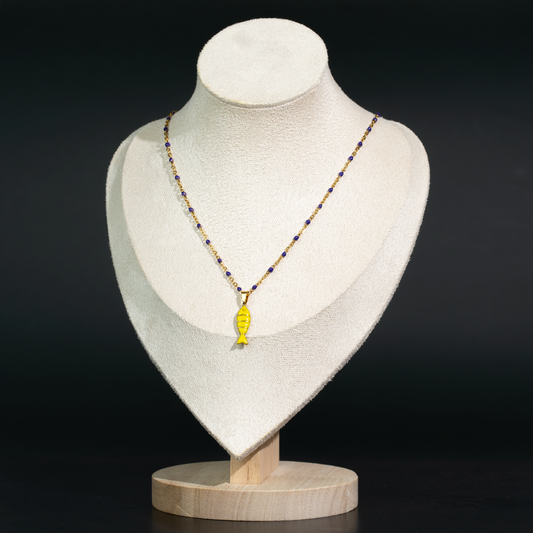 Collier Poisson d’or