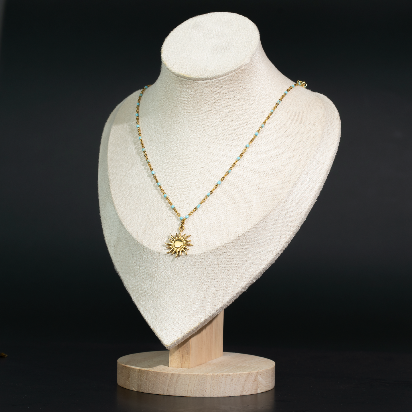 Collier Soleil doré