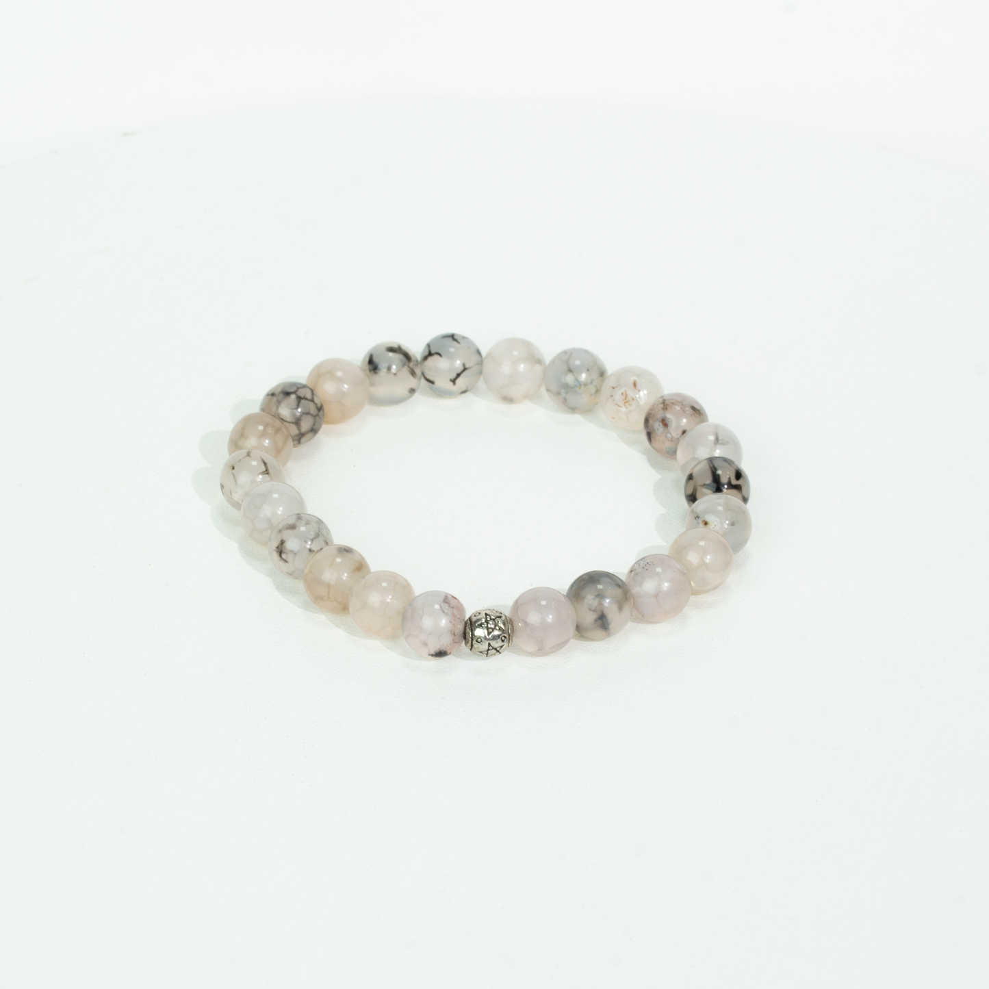 Bracelet Brume argentée