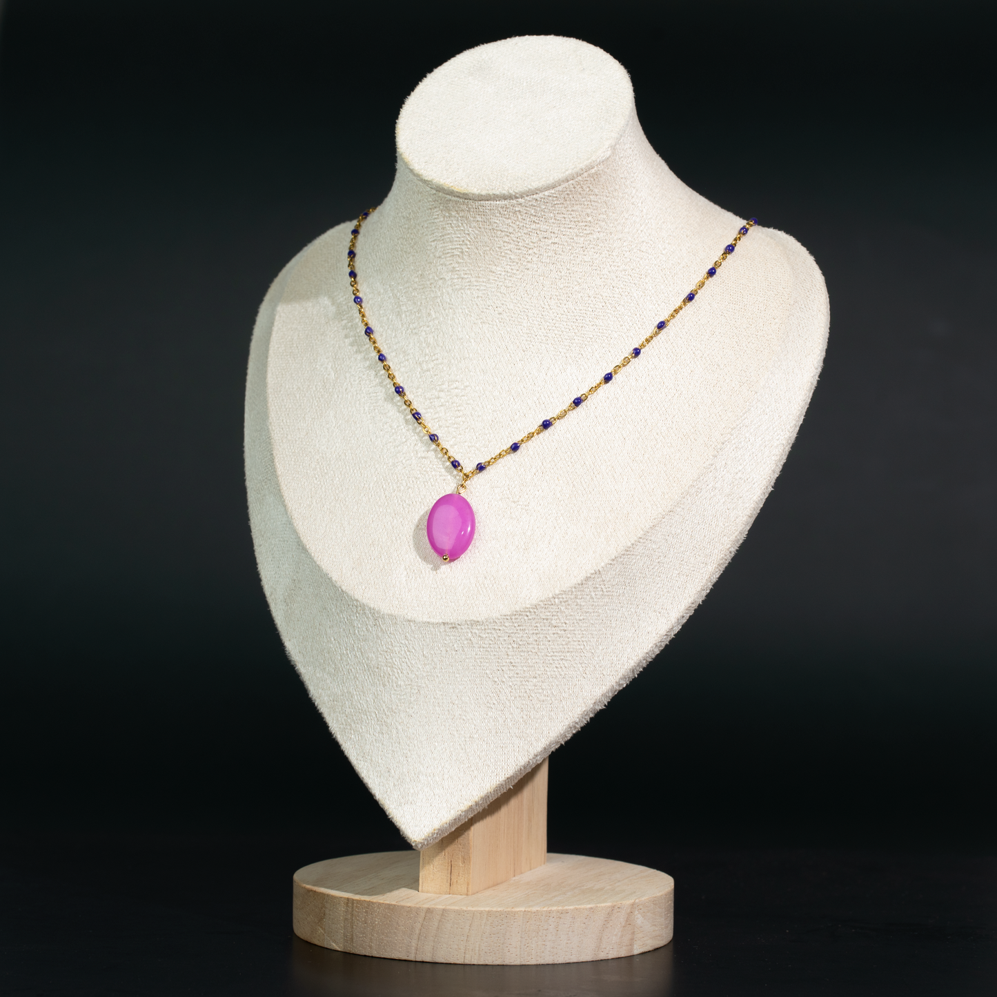 Collier Fuchsia royal