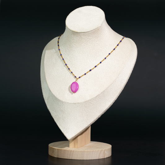 Collier Fuchsia royal