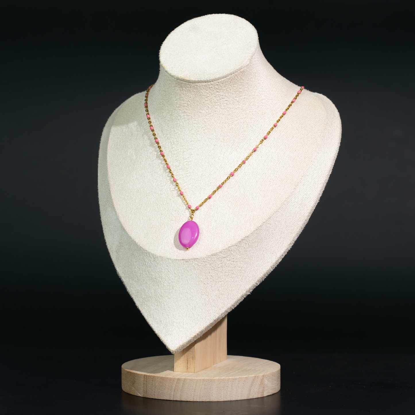 Collier Fuchsia royal